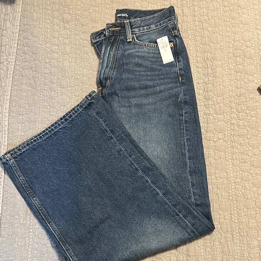 Old Navy extra high rise baggy wide leg Jeans